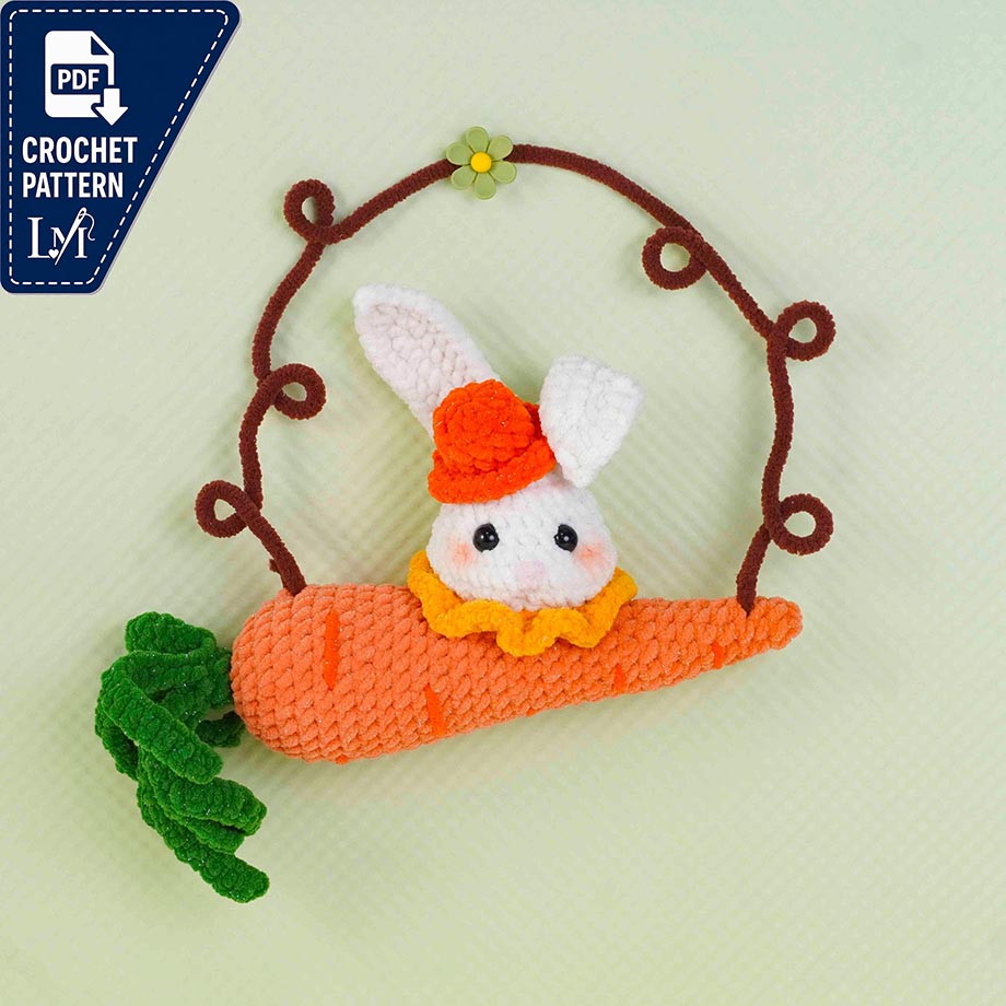Bunny with Carrot Crochet Patterns for Adorable Amigurumi Projects 9